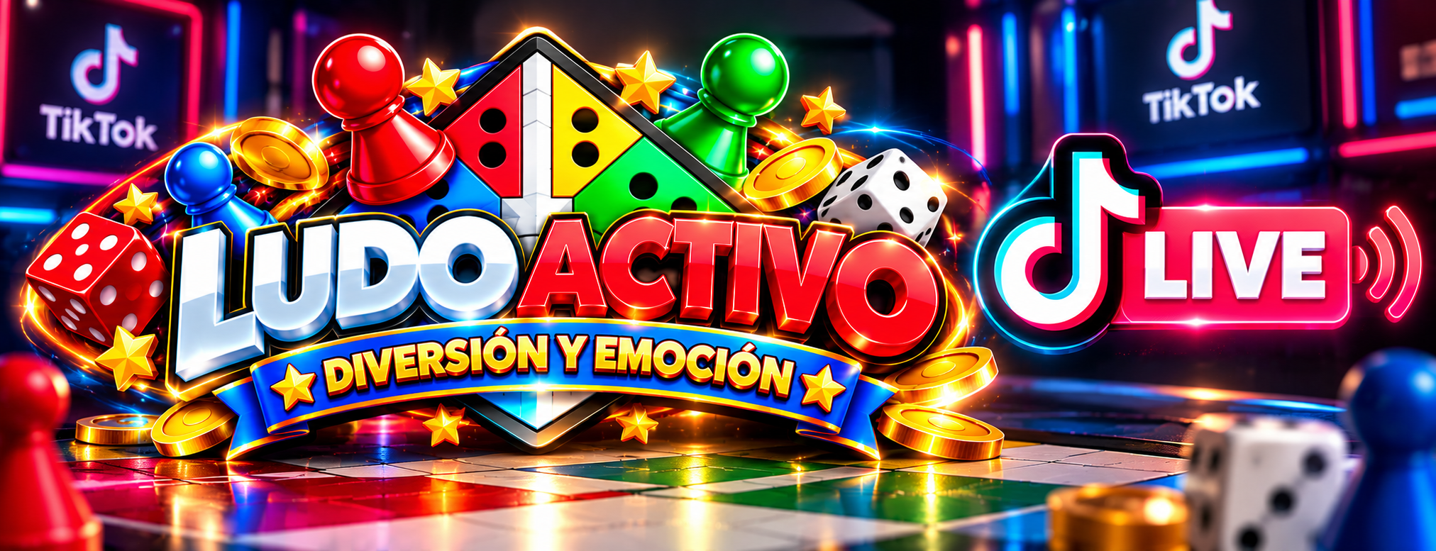 Ludo Activo - Diversión y emoción - En vivo